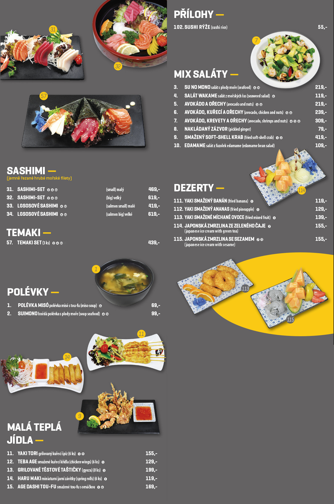 Japonské menu Makakiko – strana 3